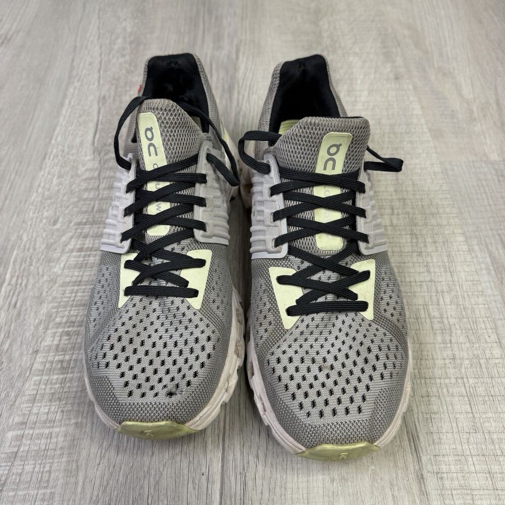 On Cloud Cloudswift Helios Low Top Running Sneakers 9 W Grey Green Hole A - Picture 3 of 12